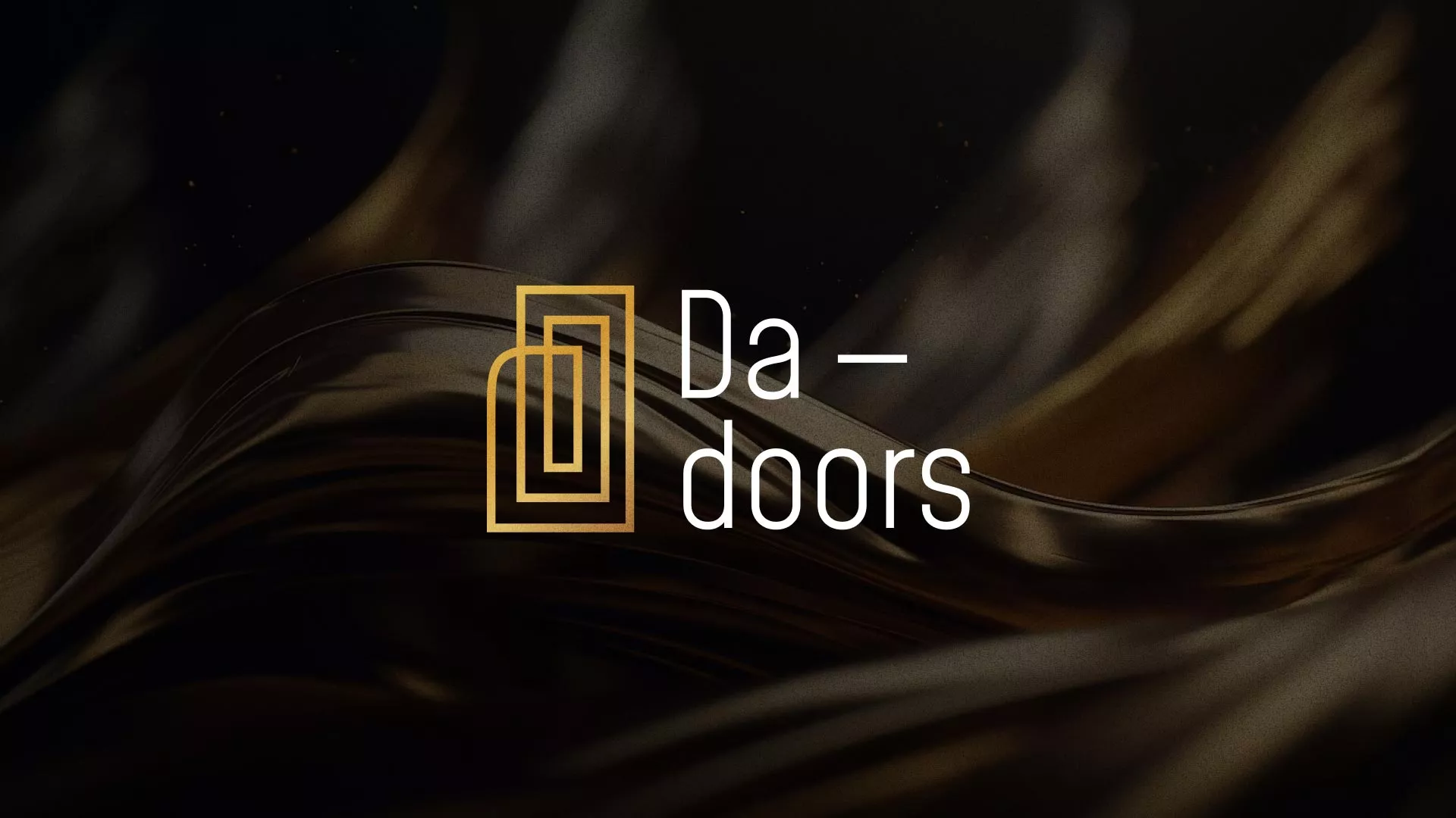 Разработка логотипа для компании «DA-DOORS» в Палласовке